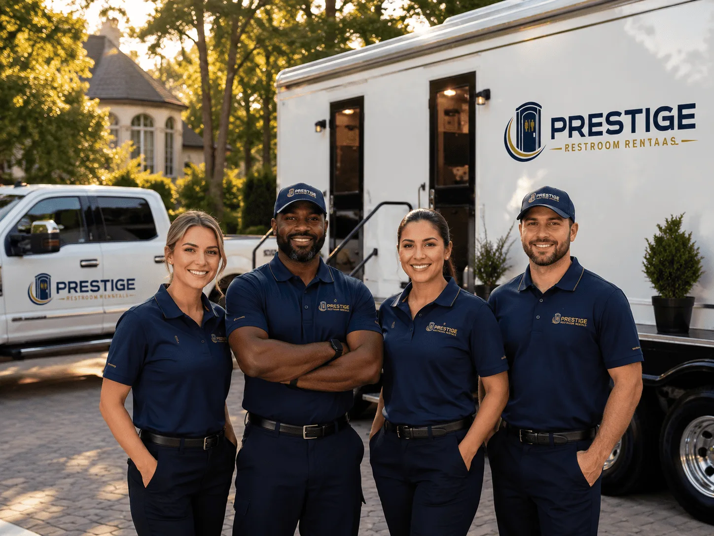 Trusted Luxury Portable Restrooms company in Afton, MI